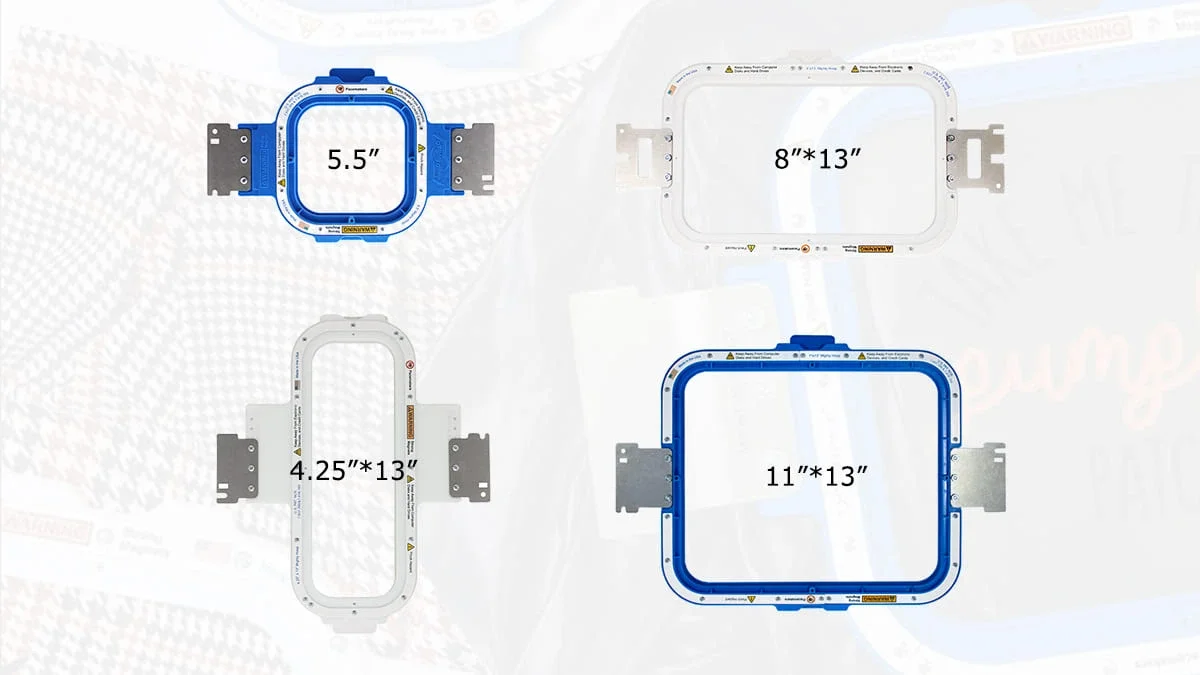 Different models of Mighty Hoop：5.5’*5.5‘  8’*13‘ 4.25’*13‘  11’*13‘