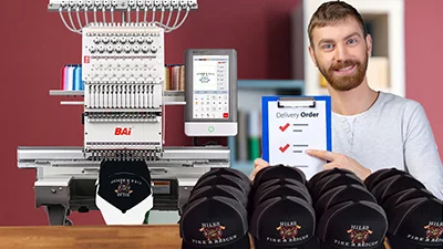 High-performance machine perfect for fulfilling small business orders.