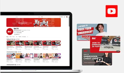 Access to YouTube tutorials and guides to help you master the machine.