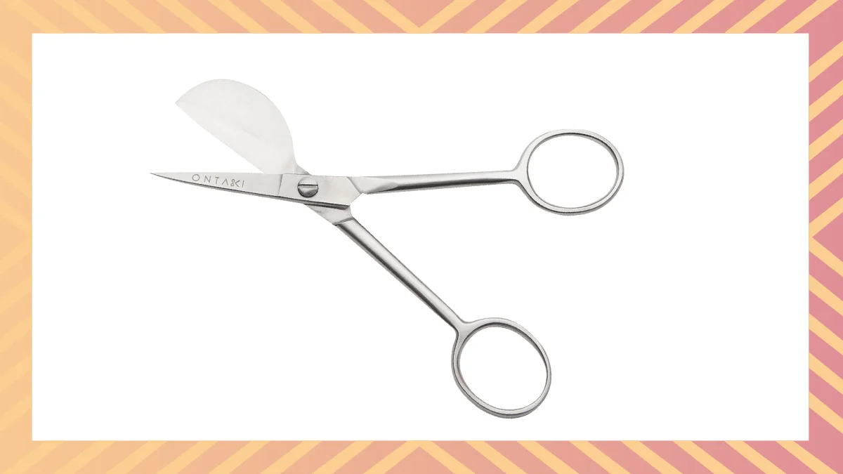 Applique scissors are a special kind of scissors designed specifically for embroidery and appliqué crafts.