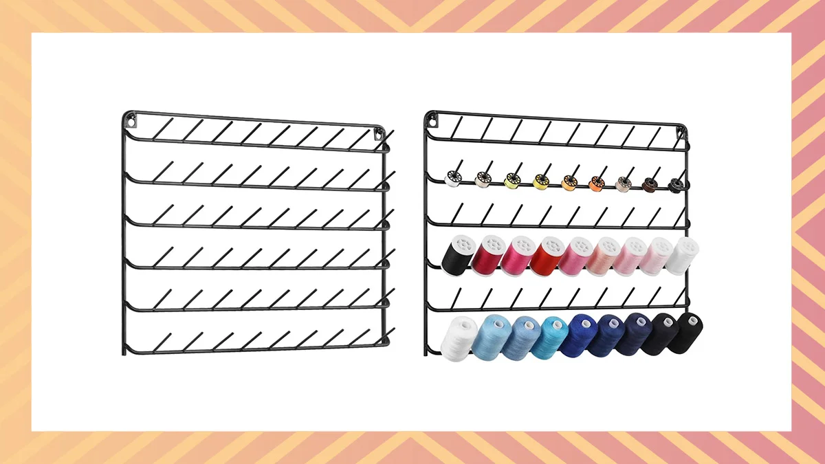 By using a Thread Organizer to sort and store your embroidery threads, you can keep them neat and significantly increase your embroidery efficiency.