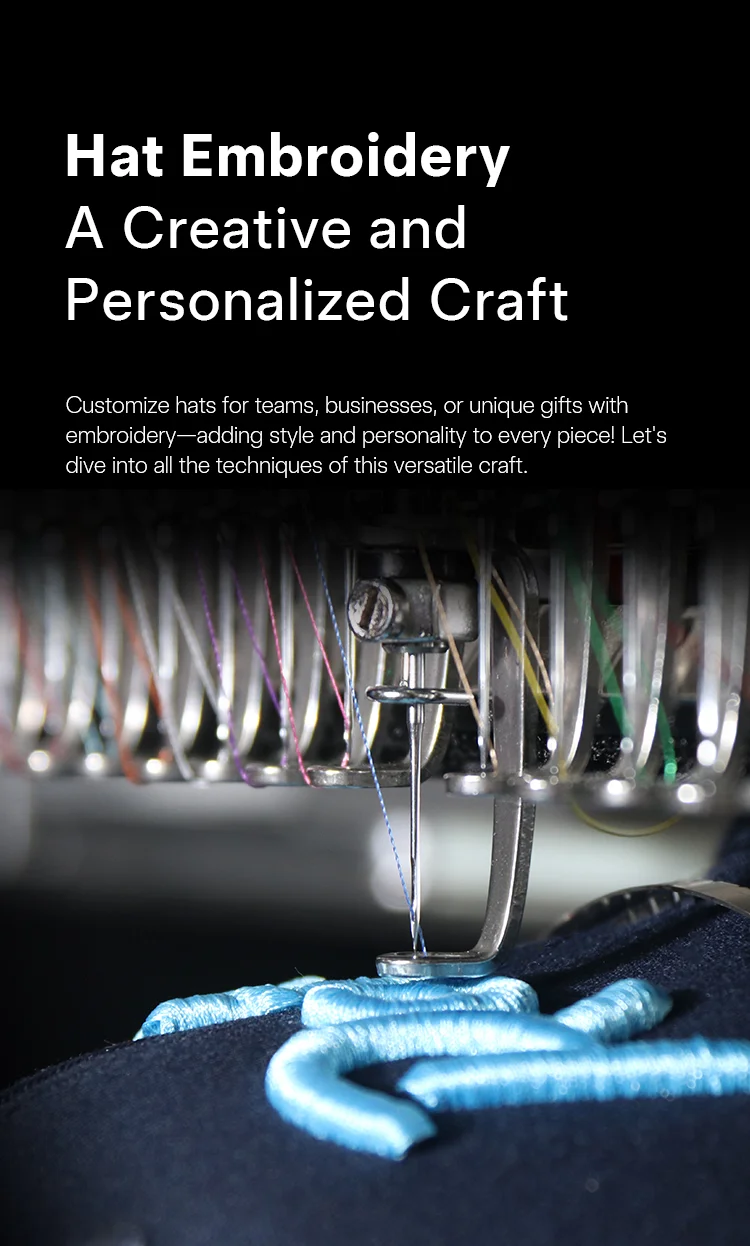 Hat Embroidery: A Creative and Personalized Craft